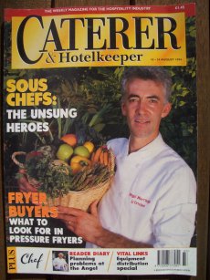 <b>Carterer Magazine Front Cover</b>
